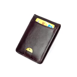 Anti RFID Genuine Leather Men‘s Wallet Mini Women Money Bag Credit Card Holder Small Purse For Male 4 Colors