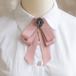 New Fabric Bow Tie Crystal Cloth Art Bowknot Brooch College Style Shirt Collar Pins Fashion Jewelry Gifts for Women Accessories