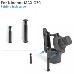 New Folding Lock Screws for Ninebot segway MAX G30 G30D Electric Scooter Fold Base Fixed Bolt black Screw Parts