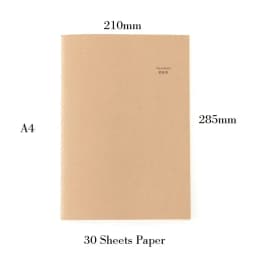 A4 Make Up Face Chart Art Cosmetic Beauty Facechart Book, 30 Sheets Paper
