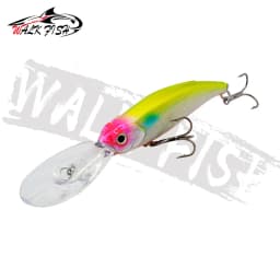 WALK FISH 1PCS Fishing Lure Minnow Swimbait Artificial Bait Hard Bait Wobbler 115mm 10g Diving depth 2-4m 3D Fisheyes 2 Hooks