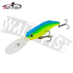WALK FISH 1PCS Fishing Lure Minnow Swimbait Artificial Bait Hard Bait Wobbler 115mm 10g Diving depth 2-4m 3D Fisheyes 2 Hooks