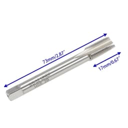 1Pc Right Hand Tap 3/8-32 UNEF HSS Thread Pitch 3/8"-32 Tool Cutting Consumables Accessories Screw Removal Hand Tool Manual Tool