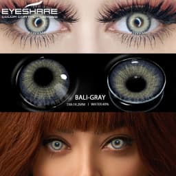 EYESHARE 1 Pair Colored Contact Lenses Natural Look Fast Delivery Brown Eye Lenses Gray Contact Green Eye Lenses Blue Lenses
