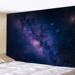 Big Galaxy Starry Universe Space Wall Tapestry Psychedelic Print Thin Cloth Blanket Yoga Mat