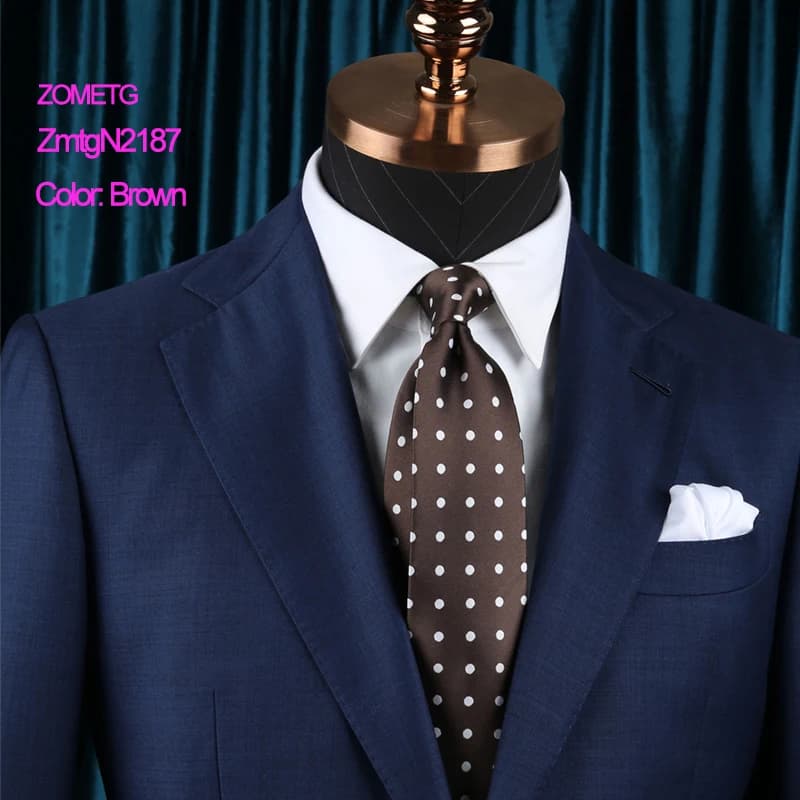 Business Neckties Ties for Men Men's Ties & Handkerchiefs Tie Mens BBlue Brown Blue Ties Jannyday ties