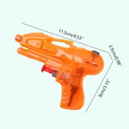 5 Pieces Plastic Water Guns Squirt Water Guns Children's Toy Plastic Guns Color Random for Outdoor Beach Swimming Pool
