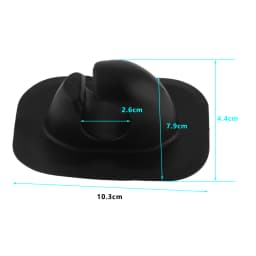 1Pc Inflatable Boat Paddle Clip PVC Mount Patch Boats Pole Oar Holder for Rowing Boat Dinghy Kayak Canoe Rafting Accessories