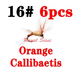 6pcs/5pcs Boxed 18#16#Trout Fishing Small Dry Flies Mayfly Caddis Beatis Imitating Panfish Grayling Striking Fly Fishing Flies