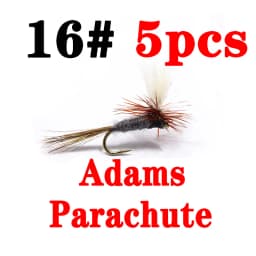 6pcs/5pcs Boxed 18#16#Trout Fishing Small Dry Flies Mayfly Caddis Beatis Imitating Panfish Grayling Striking Fly Fishing Flies