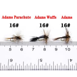 6pcs/5pcs Boxed 18#16#Trout Fishing Small Dry Flies Mayfly Caddis Beatis Imitating Panfish Grayling Striking Fly Fishing Flies