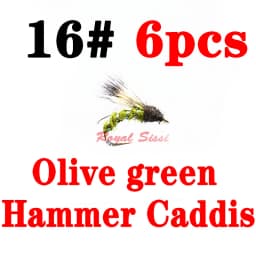 6pcs/5pcs Boxed 18#16#Trout Fishing Small Dry Flies Mayfly Caddis Beatis Imitating Panfish Grayling Striking Fly Fishing Flies
