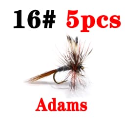 6pcs/5pcs Boxed 18#16#Trout Fishing Small Dry Flies Mayfly Caddis Beatis Imitating Panfish Grayling Striking Fly Fishing Flies