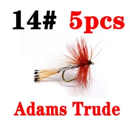 6pcs/5pcs Boxed 18#16#Trout Fishing Small Dry Flies Mayfly Caddis Beatis Imitating Panfish Grayling Striking Fly Fishing Flies