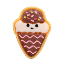 1-15PCS Resin Shoe Charms Chocolate Bear Girl Donut Ice Cream Flower Gingerbread Man Slipper Buckle Hole Shoes Ornament Kid Gift