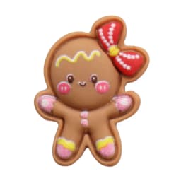 1-15PCS Resin Shoe Charms Chocolate Bear Girl Donut Ice Cream Flower Gingerbread Man Slipper Buckle Hole Shoes Ornament Kid Gift