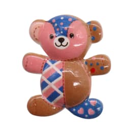 1-15PCS Resin Shoe Charms Chocolate Bear Girl Donut Ice Cream Flower Gingerbread Man Slipper Buckle Hole Shoes Ornament Kid Gift