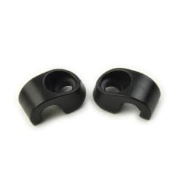 2Pcs Bicycle Fork Brake Housing Buckle Brake Cable Hose Clamp Cable Guide MTB Road Bike Fork Brake Cable Guide Cycling Parts