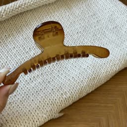 Avocado tawny Hairpin Simple line Penetrating large hair grab Shark clip Temperament female hairpin hair accessories Hair Claws