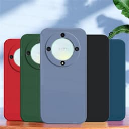 For Honor Magic 5 Lite Case Honor Magic 5 Lite Cover Cases Shockproof Liquid Silicone TPU Phone Back Cover Honor Magic 5 Lite