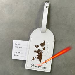 Cute Personalised Passport Cover Women with Names Engraved Passport Holder for Couples