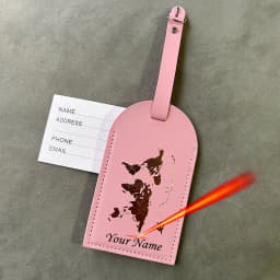 Cute Personalised Passport Cover Women with Names Engraved Passport Holder for Couples
