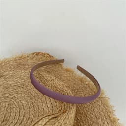 Women Suede Headband Retro Hairbands for Women Girls Solid Color Hair Band Female Hair Accessories Handmade Head Hoop Bezel