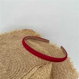 Women Suede Headband Retro Hairbands for Women Girls Solid Color Hair Band Female Hair Accessories Handmade Head Hoop Bezel
