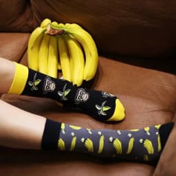 mandarin duck Men's and Women's Socks Original AB Trendy Socks Medium High Tube Socks Flower Fruit Animal Cartoon Cotton Socks