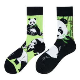 New Asymmetric Couple AB Mandarin Duck Fashion Cartoon Cute Funny Sports Colorful Mid tube Cotton Socks
