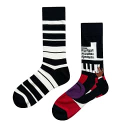 New Asymmetric Couple AB Mandarin Duck Fashion Cartoon Cute Funny Sports Colorful Mid tube Cotton Socks