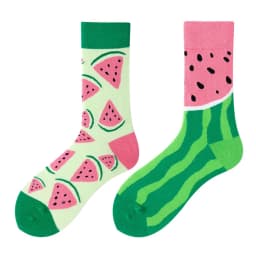 New Asymmetric Couple AB Mandarin Duck Fashion Cartoon Cute Funny Sports Colorful Mid tube Cotton Socks
