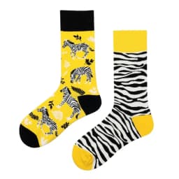New Asymmetric Couple AB Mandarin Duck Fashion Cartoon Cute Funny Sports Colorful Mid tube Cotton Socks