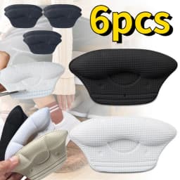 4/6pc High Heel Pads Shoes Women Inserts Heels Stickers Heel Protector Pad Shoe Adjust Size Heel Liners Cushion Insert Accesorie