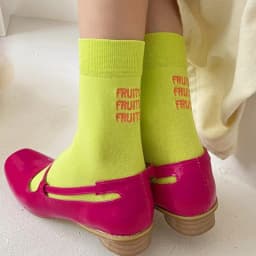 Funny Embroidery Letter Cotton Socks Korean Whats for Snack Today Japan Designer Socks Thread Couple Mid-tube Sock for Men Women