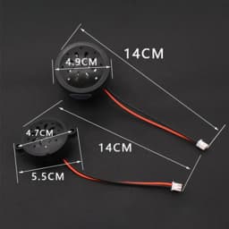 Parts Lamp Horn 48V60V 2-wire E-bike Instrument Horn Lamp Head Horn Power Display Instrument Horn