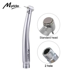 Dental High Speed Rotation LED Handpiece Air Turbine E-Generator Push Button B2 M4 Ceramic Bearing Dentist Tips Teaching Model
