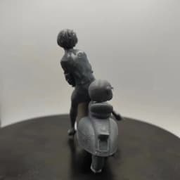 Realistic Theme Autumn European Women 1/24 Scale Resin Figure Assembled Model Kit Unassembled and Unpainted Free Shipping