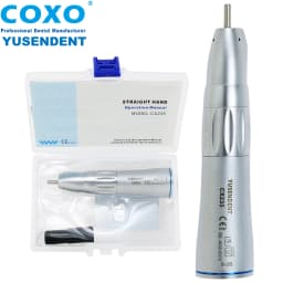 COXO Dental Low Speed Handpiece Straight Angle Inner Channel Water Spray Dentistry Micromotor Electric Motor Fit NSK KAVO W&H