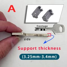 2Pcs Key Machine Fixture Parts For Blank Key Cutting Key Duplicating Machines Spare Parts Clamp Drop Shipping