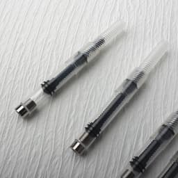 10pc FOUNTAIN PEN Refill INK CONVERTER PUMP CARTRIDGES Black