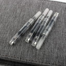 10pc FOUNTAIN PEN Refill INK CONVERTER PUMP CARTRIDGES Black