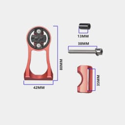 Bicycle Stem Extended Bracket Bike Headlight Mount Computer Holder Lamp Support Rack Alloy Fiber Stand For GPS GoPro