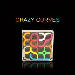 Creative 3D Intelligence Puzzle Crazy Curve Sudoku Puzzle Games Geometric Line Matrix Puzzle Toys For Children Learning Toy Gift