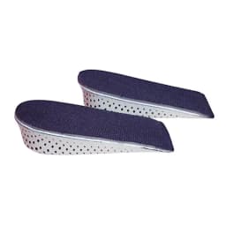 1 Pair Shoe Insoles Breathable Half Insole Heighten Heel Insert Sports Shoes Pad Cushion Unisex 2-4cm Height Increase Insoles