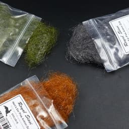 Highly Recommend Premium Nymph Fly Dub Spiky Hare Dub Plus Antron Fiber for Caddis Emergers Trout Fishing Fly Tying Materials