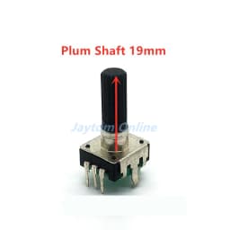 2pcs 360 Degree EC12 Rotary Encoder RE12 Audio Encoder Coding 5Pin 24 Position With Push Button Switch Handle 12mm 14mm 19mm