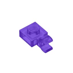 Gobricks GDS-813 PLATE 1X1 W/HOLDER VERTICAL compatible with lego 6019 61252 children's toys Assembles Building Blocks Technical