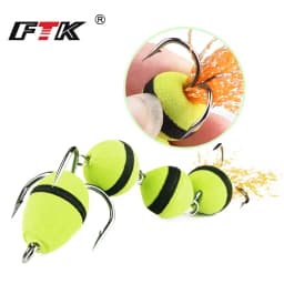FTK Mandula Fishing Lure Soft Lure Foam Bait Swimbait 5.7g Multi Jointed Artificial Baits With Treble Hook Bass Pike Wobblers