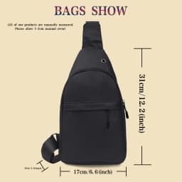 Crossbody Outdoor Sport Shoulder Chest Daily Picnic Nylon Messenger Shoulder Bags Cute Chest Serie Pattern Waist Packs Sling Bag